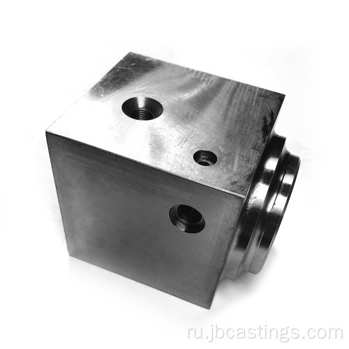 Части цилиндра блока клапана обработанные сталью подгонянные CNC